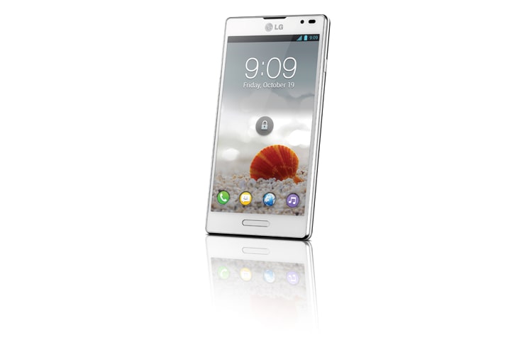 LG OPTIMUS L9 Smartphone haut de gamme de la collection L-Style avec écran tactile qHD de 11,9 cm (4,7 pouces) et processeur Dual-Core de 1,0 GHz, P760