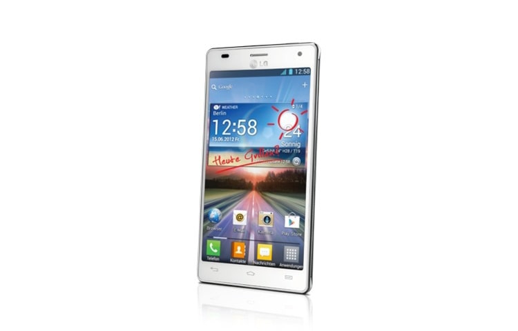 LG OPTIMUS 4X HD Smartphone avec écran True HD-IPS de 11,9 cm (4,7 pouces) et performance 1,5-GHz-Quad-Core, P880