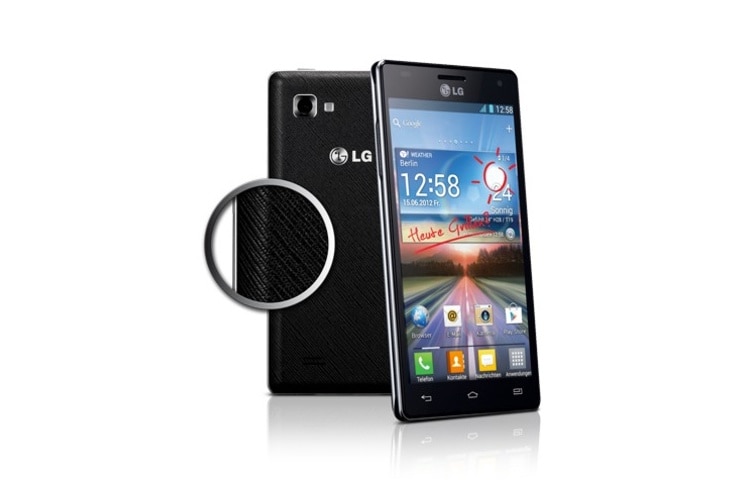 LG OPTIMUS 4X HD Smartphone avec écran True HD-IPS de 11,9 cm (4,7 pouces) et performance 1,5-GHz-Quad-Core, P880