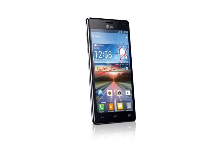 LG OPTIMUS 4X HD Smartphone avec écran True HD-IPS de 11,9 cm (4,7 pouces) et performance 1,5-GHz-Quad-Core, P880