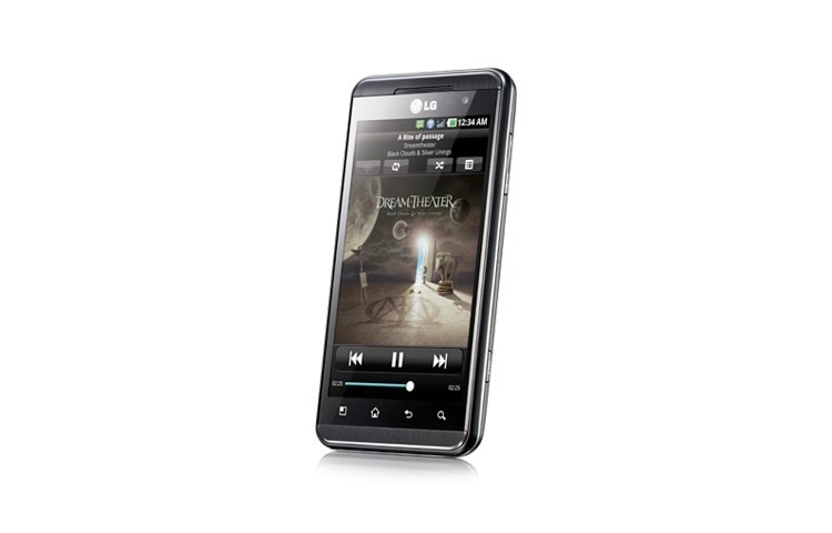 LG OPTIMUS 3D Smartphone avec affichage en 3D sans lunettes, prise de photos et vidéos en 3D, connexion HDMI et écran puissant, P920