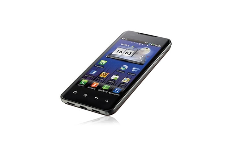 LG OPTIMUS 2X Smartphone dual core équipé du processeur mobile NVIDIA® Tegra™ 2 et d'écran full touch de 4 pouces, P990