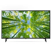 Vue avant de 43“ LG UHD TV  43UQ80009LB