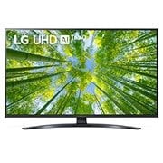 Vue avant de 43“ LG UHD TV  43UQ81009LB