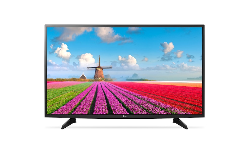 Vue avant de 49" LG Full HD TV 49LJ515V