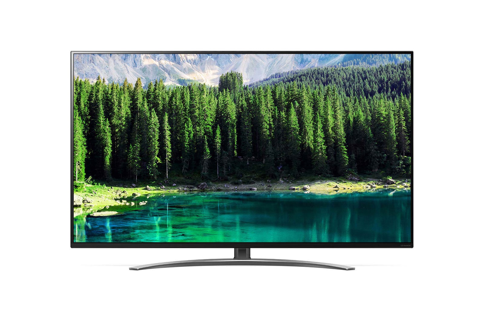 Vue avant de 49&#34; LG NanoCell TV 49SM8600PLA