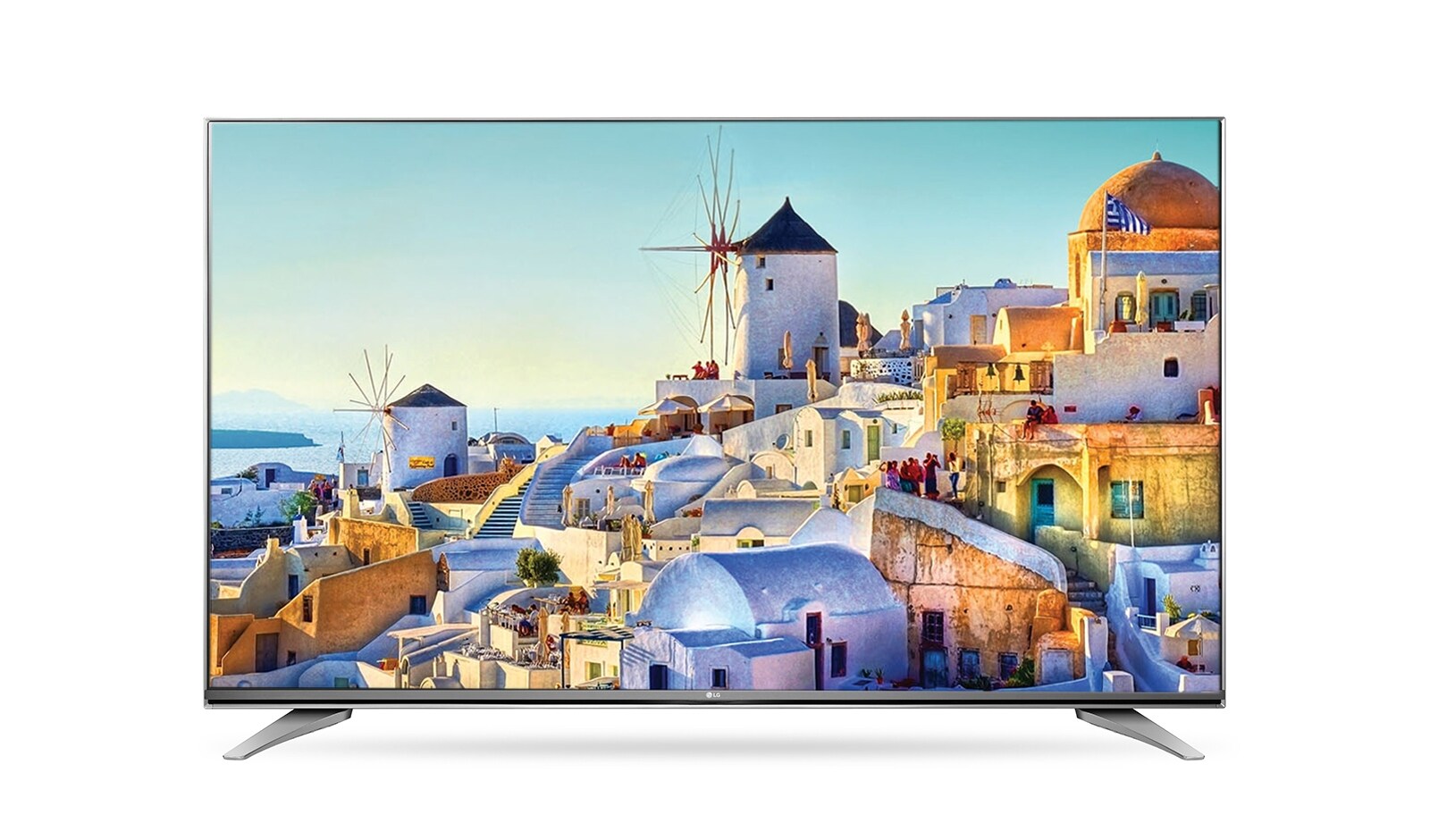 Vue avant de UHD TV DE LG  49UH668V