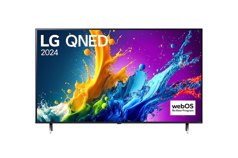 LG Smart TV LG QNED AI QNED80 4K 50 pouces 2024, 50QNED80T6A