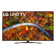 Vue avant de 50“ LG UHD TV 50UP81009LR