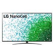 Eine Vorderansicht des LG NanoCell TV