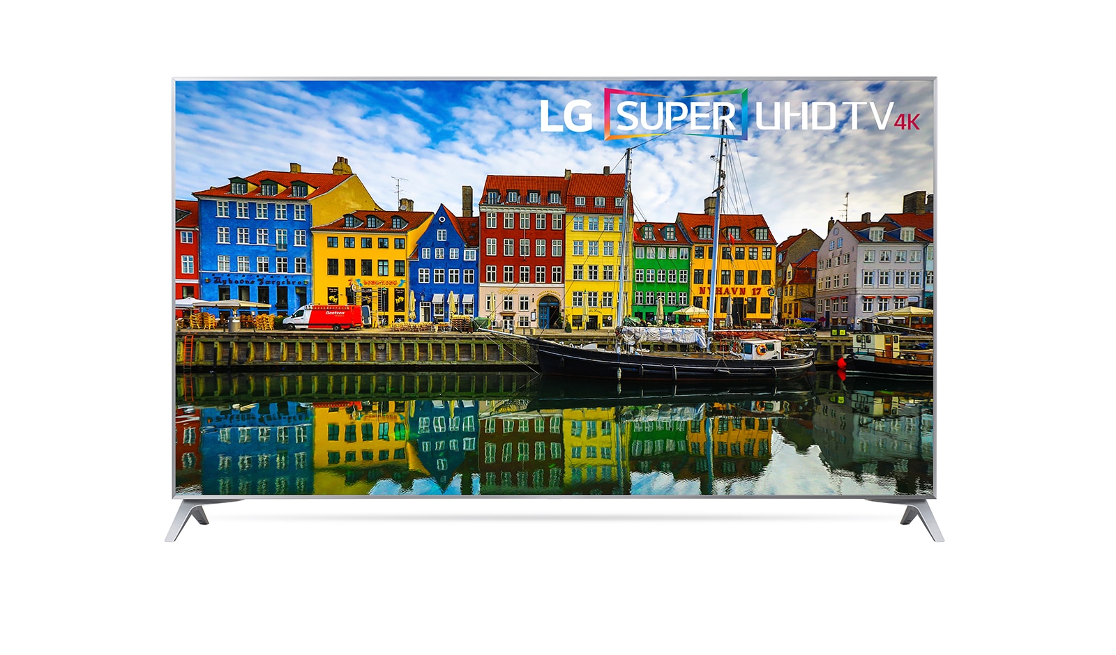 Vue avant de 55&#34; LG SUPER UHD TV 55SJ800V