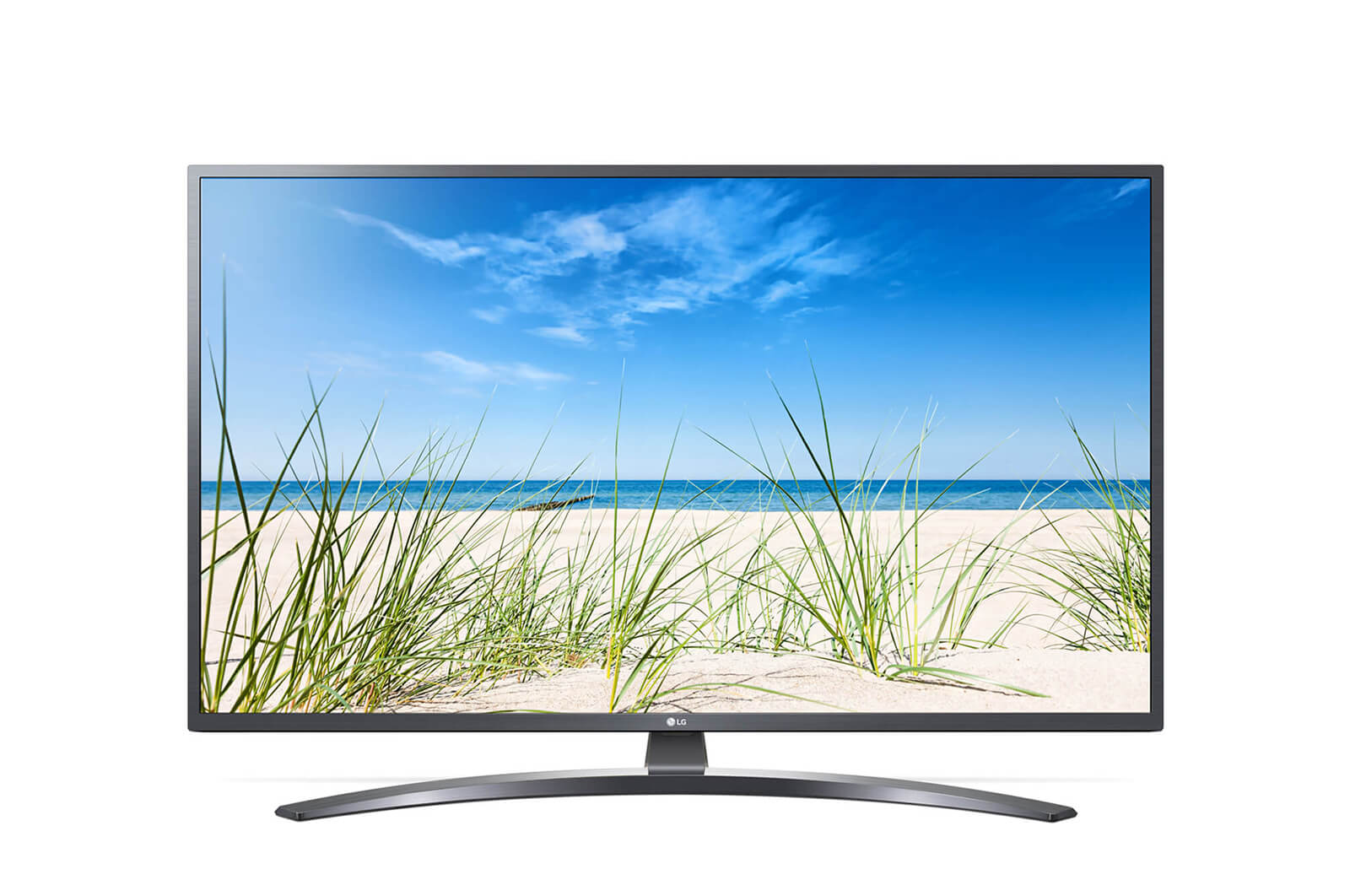 Vue avant de 55&#34; LG UHD TV 55UM7400PLB