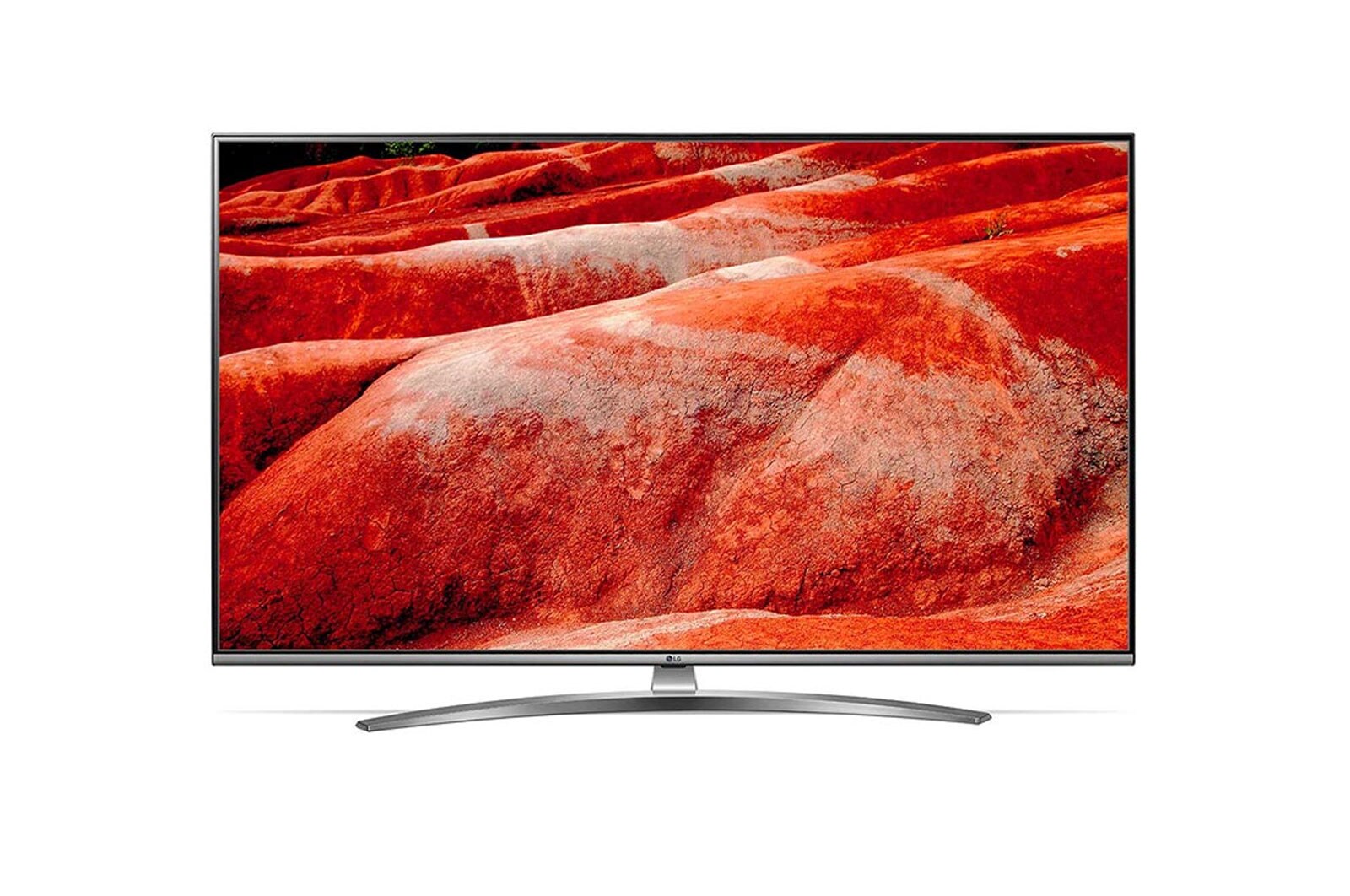 Vue avant de 55” LG UHD TV 55UM7610PLB