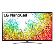 Eine Vorderansicht des LG NanoCell TV