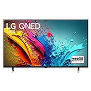 Vue avant de Smart TV LG QNED AI QNED87 4K 65 pouces 2024 65QNED87T6B