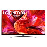 Vue avant du téléviseur QNED de LG