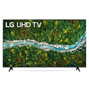 Une vue avant du téléviseur UHD LG