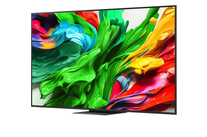 The alpha 8 AI Processor Gen2 lights up orange and pink, and colorful bolts of light shoot out from it. The title talks about how the processor delivers 4K quality, stunning color and brightness. Image text reads approximately 1.7 times NPU greater Al Neural Processing and 1.4 times CPU Faster Operation.