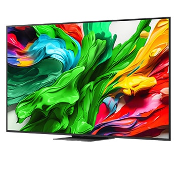 The alpha 8 AI Processor Gen2 lights up orange and pink, and colorful bolts of light shoot out from it. The title talks about how the processor delivers 4K quality, stunning color and brightness. Image text reads approximately 1.7 times NPU greater Al Neural Processing and 1.4 times CPU Faster Operation.