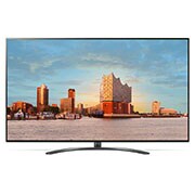 Vue avant de LG 75” NanoCell TV 75SM9000PLA