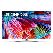 Vue avant du téléviseur QNED de LG