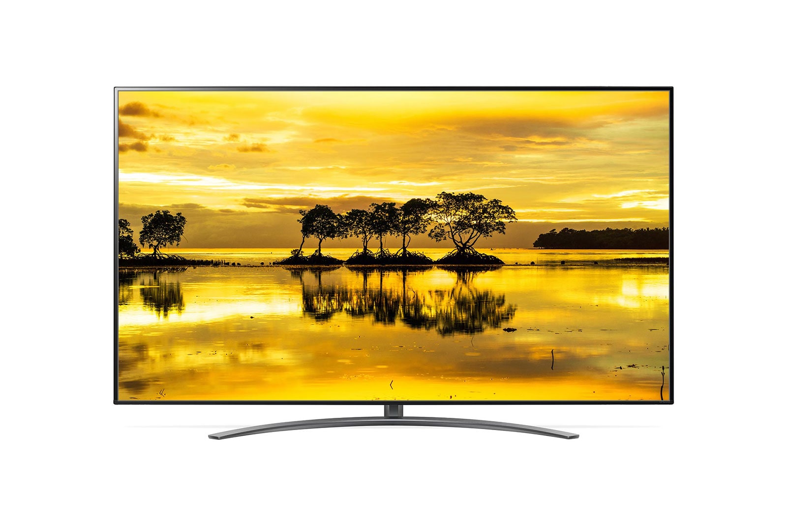Vue avant de 86” LG NanoCell TV 86SM9000PLA