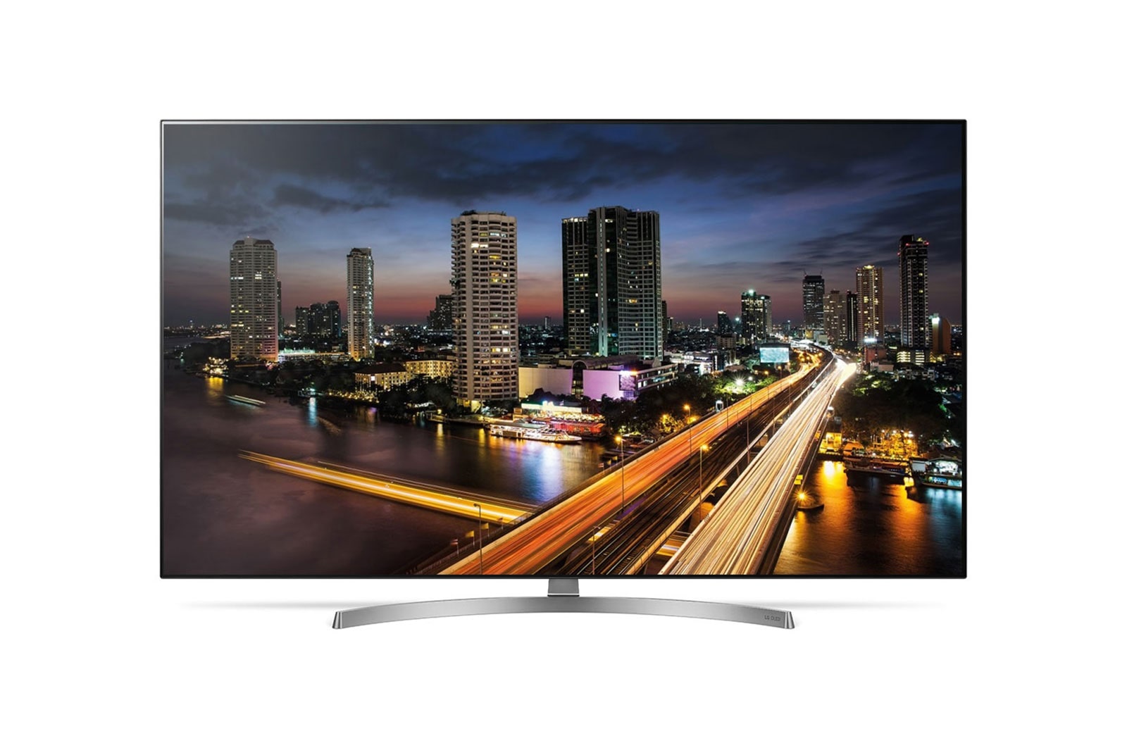 Vue avant de 55” LG OLED TV OLED55B8SLC