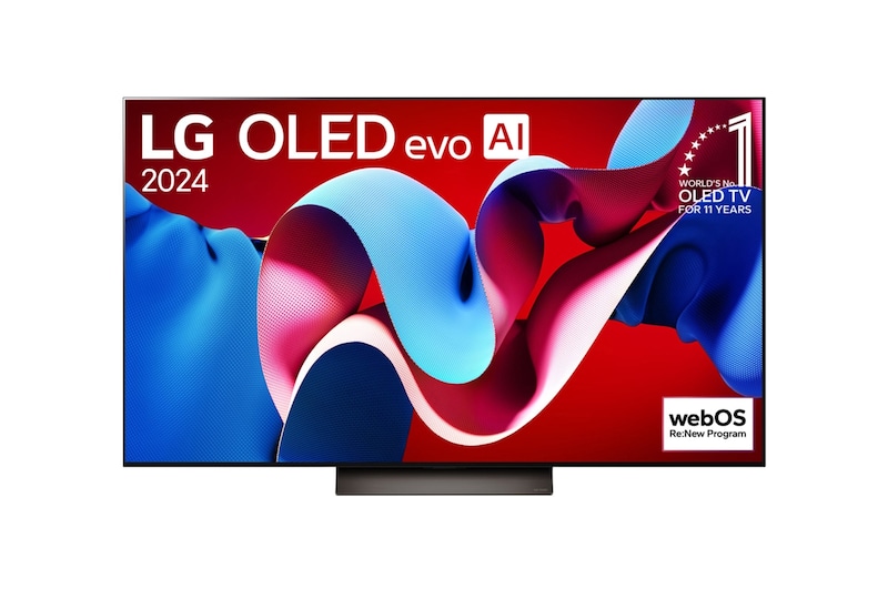 LG Smart TV OLED55C4 LG OLED evo C4 4K 55 pouces, OLED55C44LA