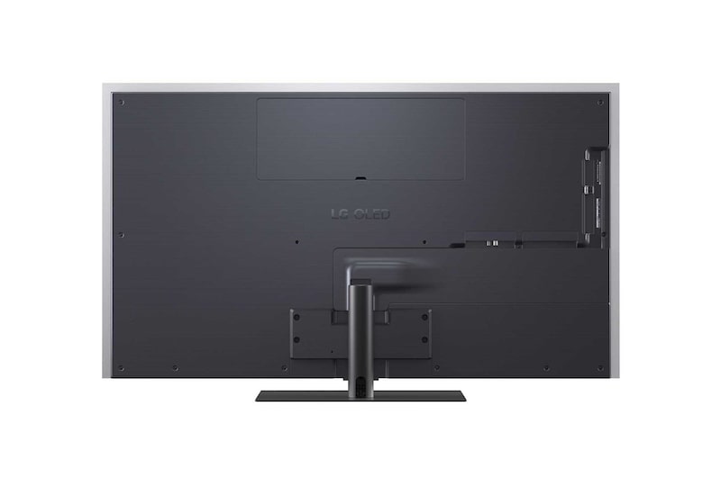 Rear view of LG OLED evo AI G5 4K Smart TV.