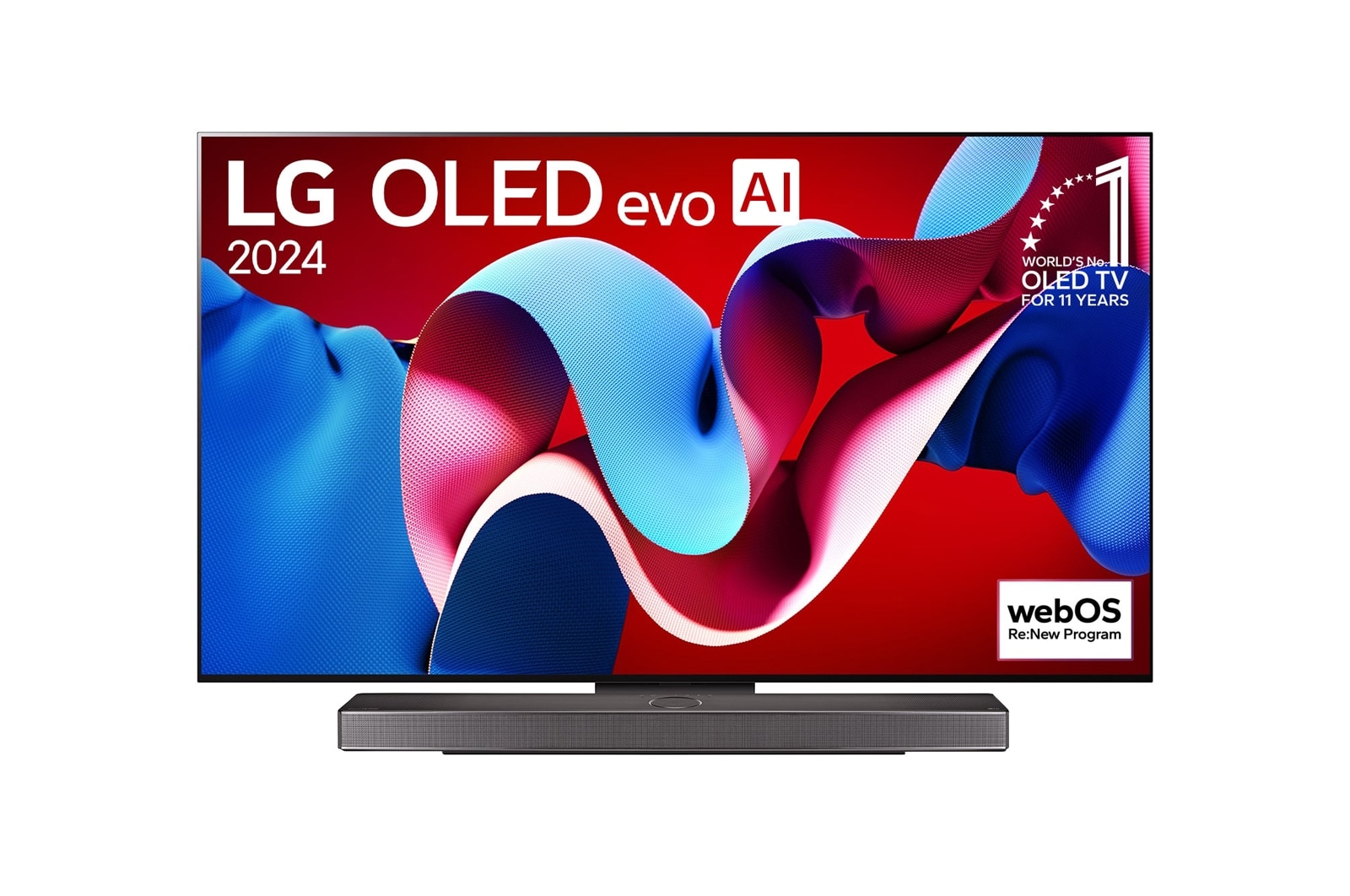 LG Smart TV OLED65C4 LG OLED evo AI C4 4K 65 pouces, OLED65C47LA
