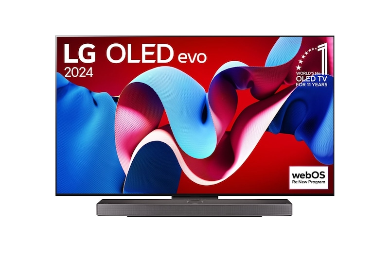 LG Smart TV OLED65C4 LG OLED evo C4 4K 65 pouces, OLED65C49LA