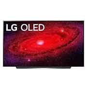 Vue avant de 77&#34; LG OLED TV  OLED77CX9LA