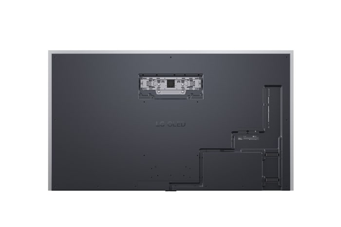 Vue arrière de la Smart TV LG OLED evo AI G5 4K.