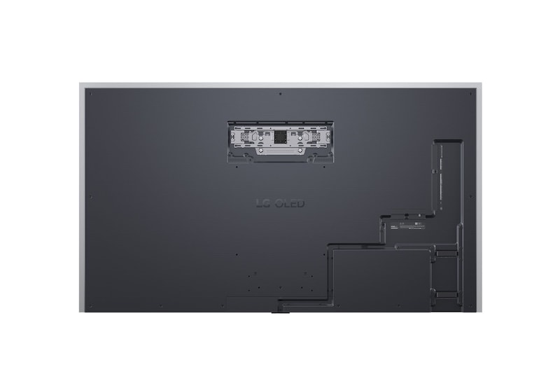 Vue arrière de la Smart TV LG OLED evo AI G5 4K.