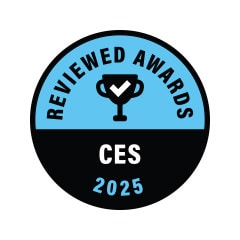 Logo du Prix Reviewed CES 2025.
