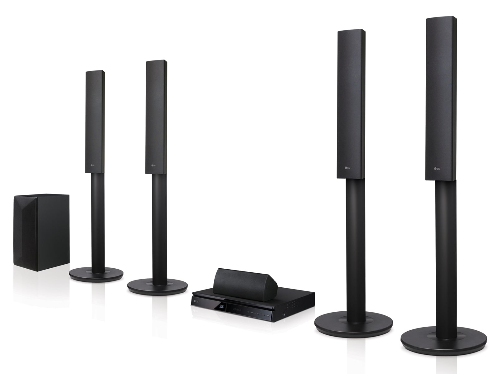 Vue avant de Système de home cinema 3D Blu-ray™ / DVD  LHB655