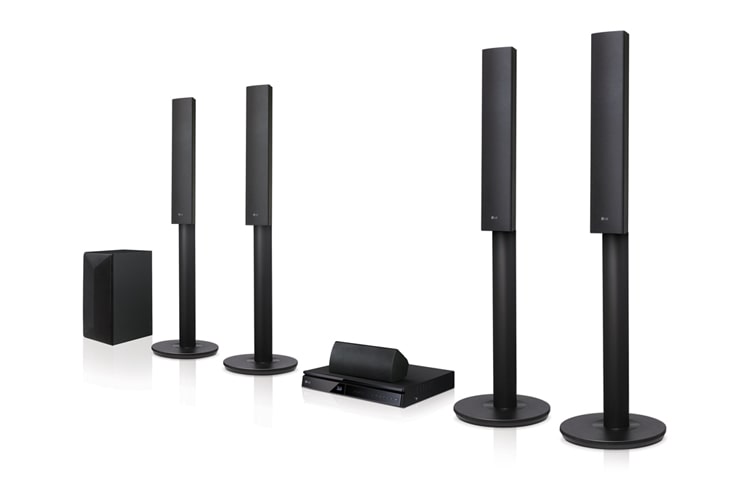 Vue avant de Système de home cinema 3D Blu-ray™ / DVD  LHB655