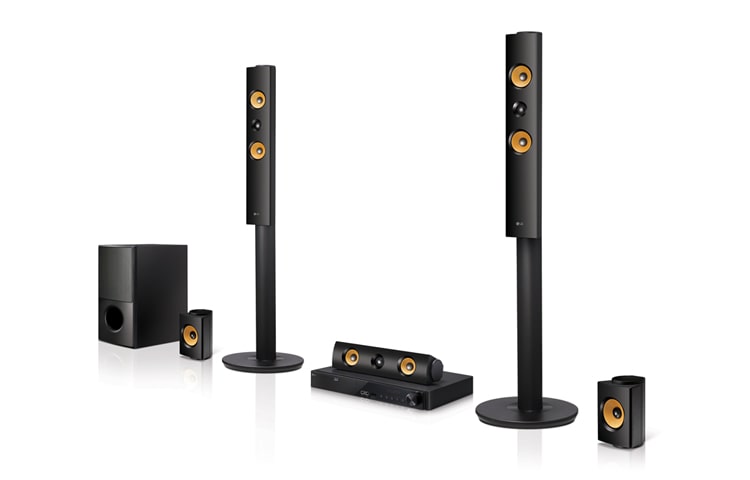 Vue avant de Système de home cinema 3D Blu-ray™ / DVD  LHB745