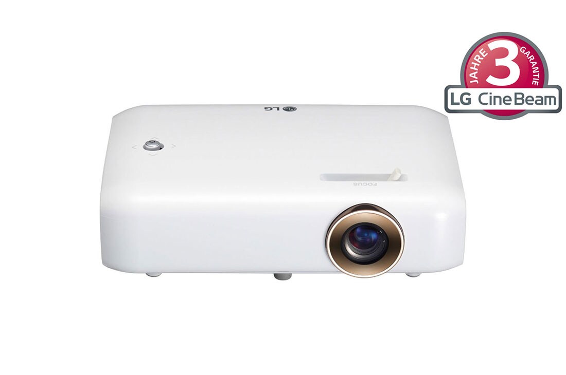 LG Projecteur LED ultra portable avec batterie intégrée et résolution HD 720p, PH510PG