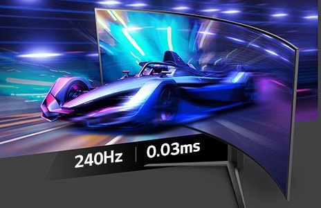 0,03ms (GtG) & 240Hz.