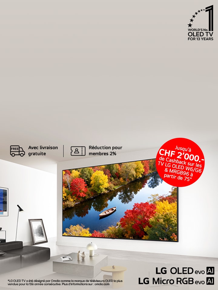 Cashback TV grand écran