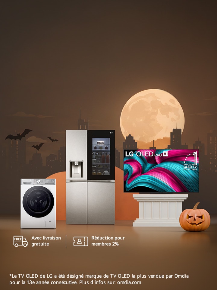 Les offres Halloween LG