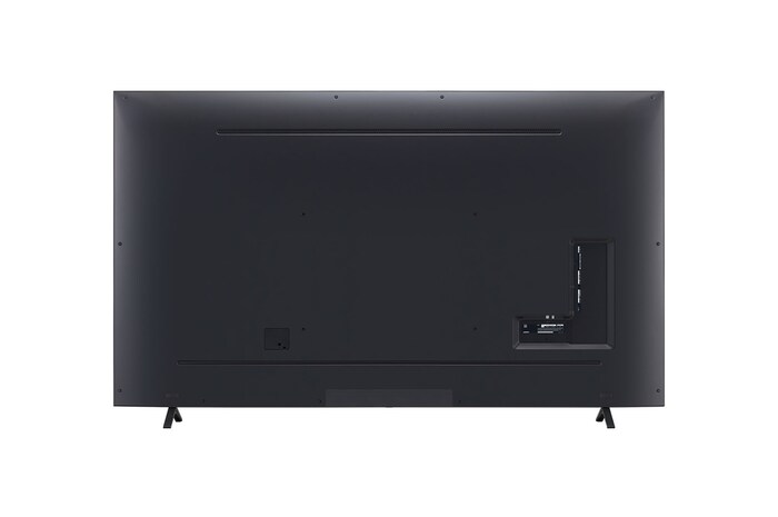 Rear view of LG NanoCell TV, NANO80
