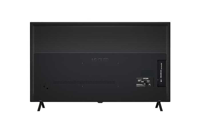 Rear view of LG OLED TV, OLED B4