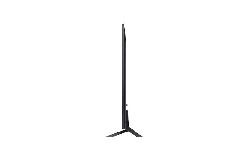 Side view of LG UHD TV, UT90