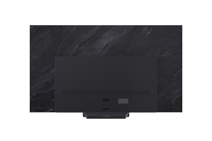 Vista trasera de la Smart TV LG OLED evo AI C5 4K.