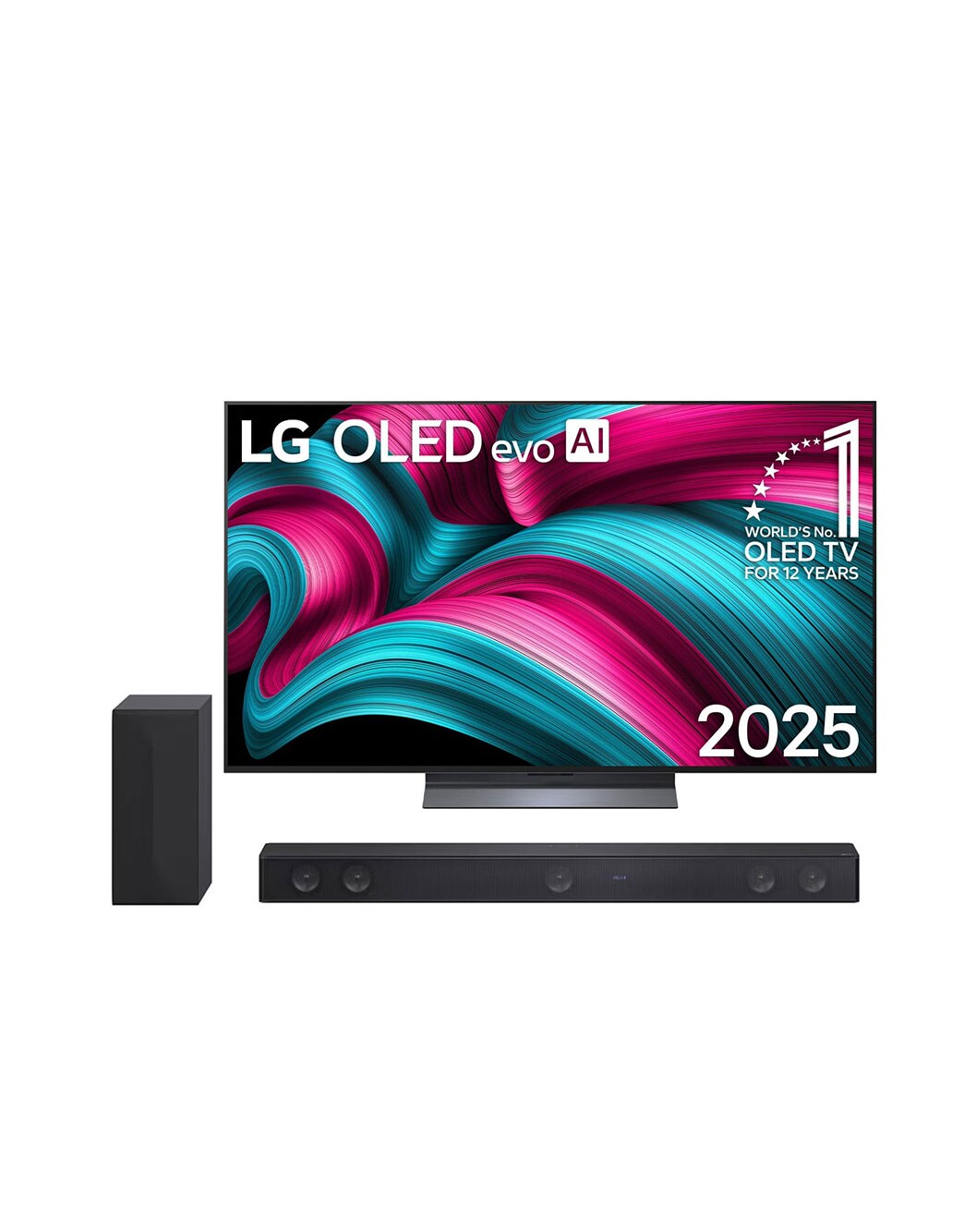 テレビ Smart TV LG OLED evo AI C5 4K de 83 pulgadas 2025 + Barra de