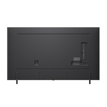 Vista posterior del TV LG QNED evo QNED85