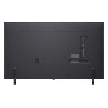 Vista posterior del TV LG QNED evo QNED85