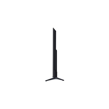 Vista lateral izquierda de la LG UHD UA73 TV.